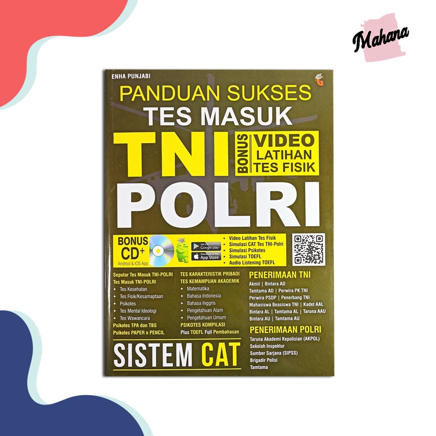 Jual Panduan Sukses Tes Masuk Tni Polri Sistem Cat Shopee Indonesia 5900