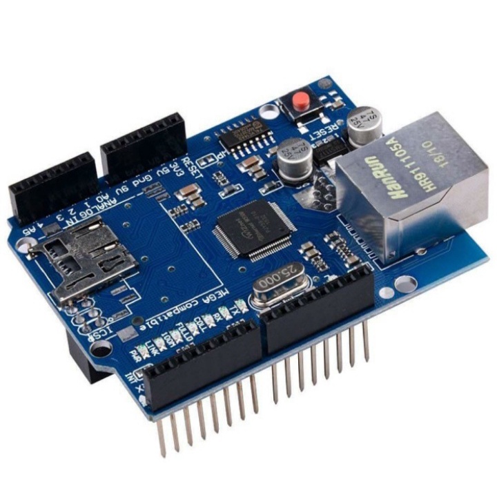 Jual ETHERNET W5100 SHIELD MODULE arduino uno mega board micro SD ...