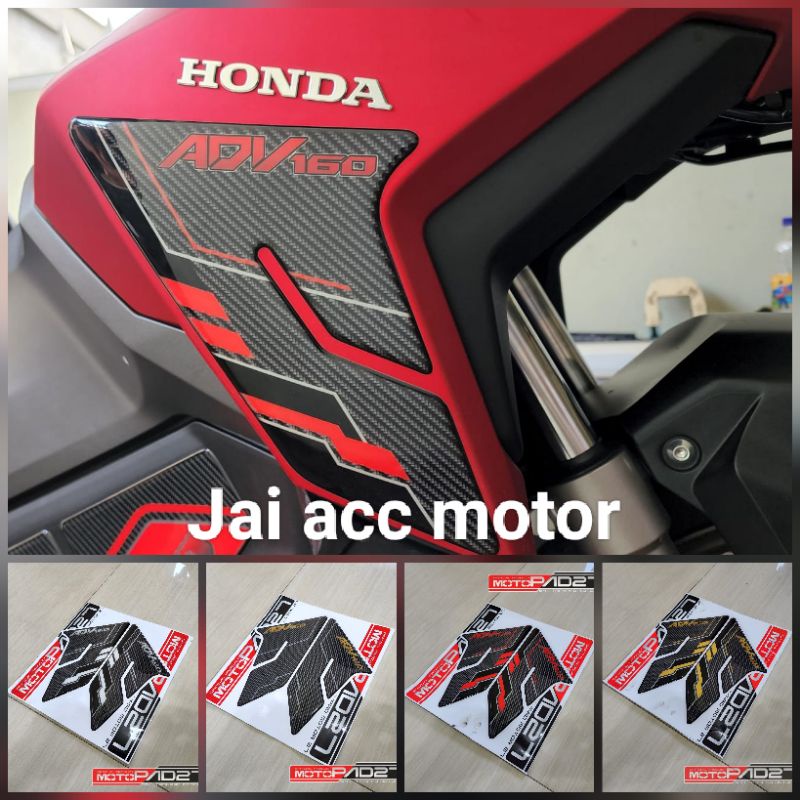 Jual stiker sticker resin timbul sayap depan/ body samping depan honda ...