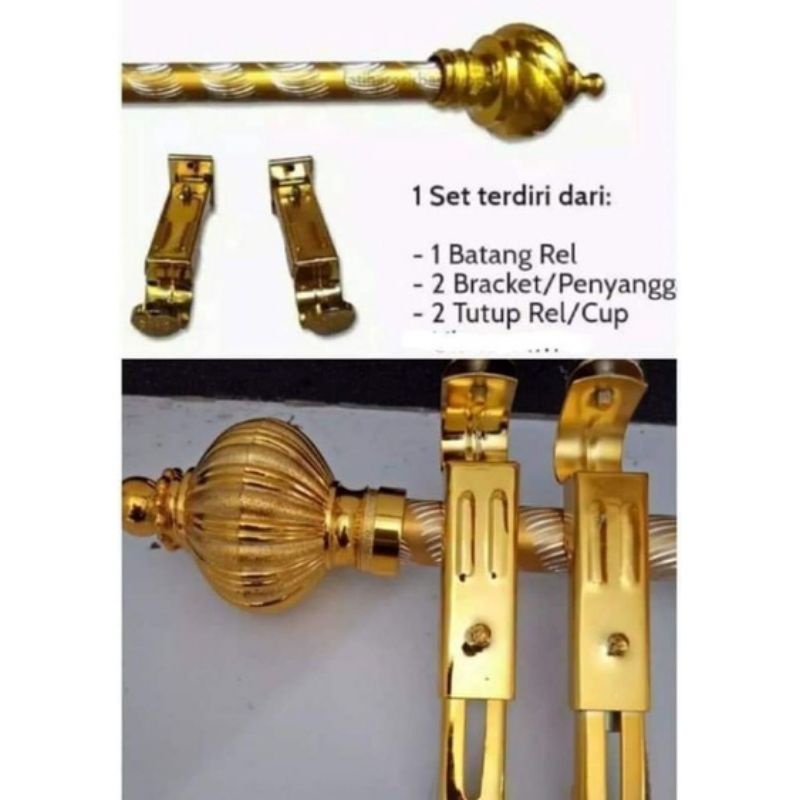 Jual Rell/Besi/Tiang Gorden ukuran 1,5 meter | Shopee Indonesia
