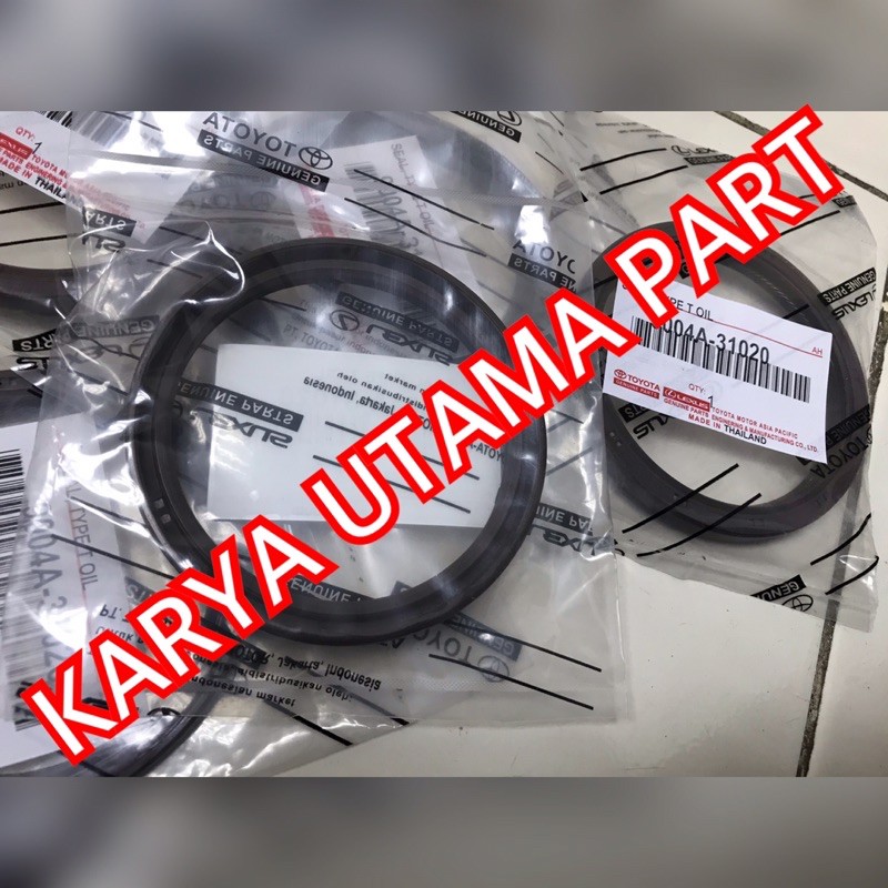 Jual Seal crankshaft belakang seal kruk as belakang avanza rush terios