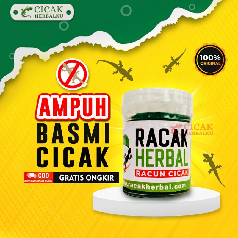 Jual Racak Herbal Racun Cicak Herbal Original | Shopee Indonesia