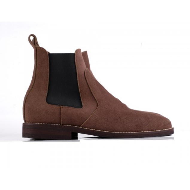 Jual Ds201Al Sepatu Boots Pria Chelsea Darkbrown - 40 Sw2Sw0Fpo ...
