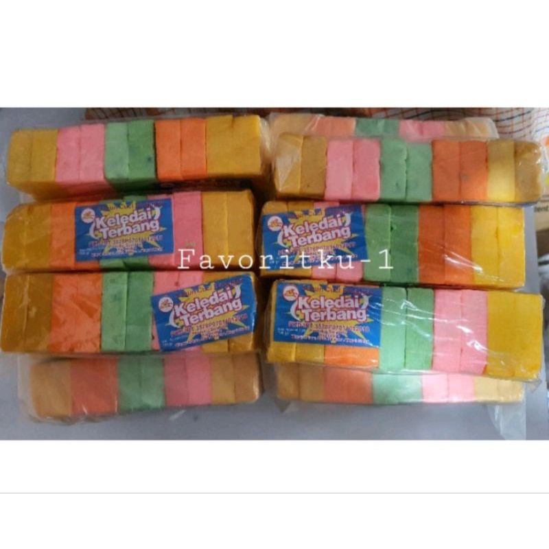 Jual Sabun Batang Pelok Warna Warni Cap Keledai Terbang.1 Bal Isi 10 ...