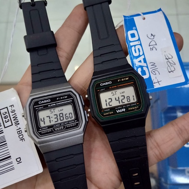 Casio on sale f91 original