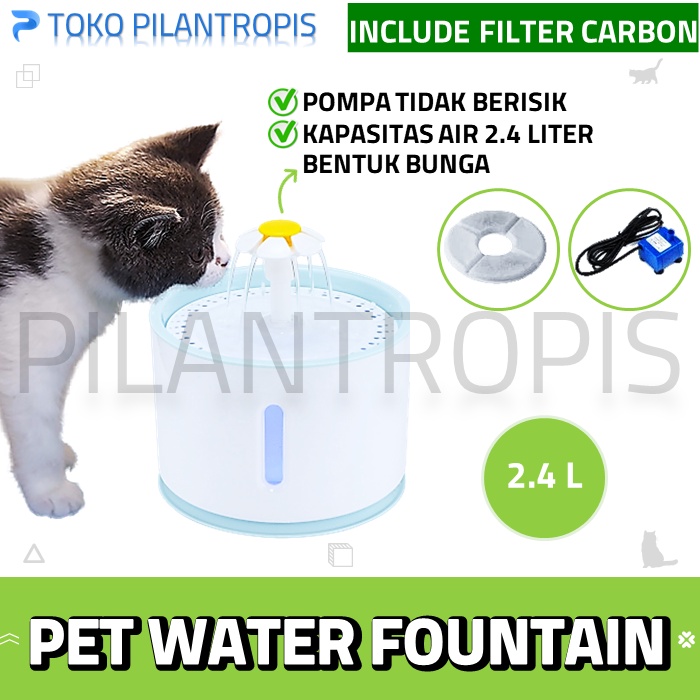 Jual PET WATER FOUNTAIN KUCING ANJING DISPENSER TEMPAT MINUM KUCING AIR