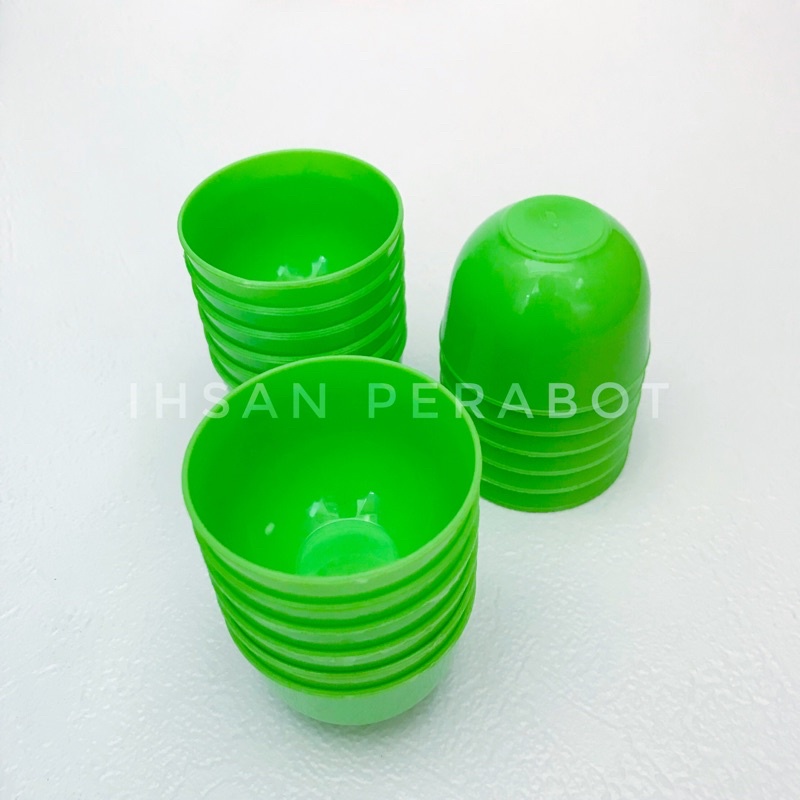 Jual (12Pcs) Cetakan Kue Talam Bulat / Ager / Jelly / Telur Puyuh