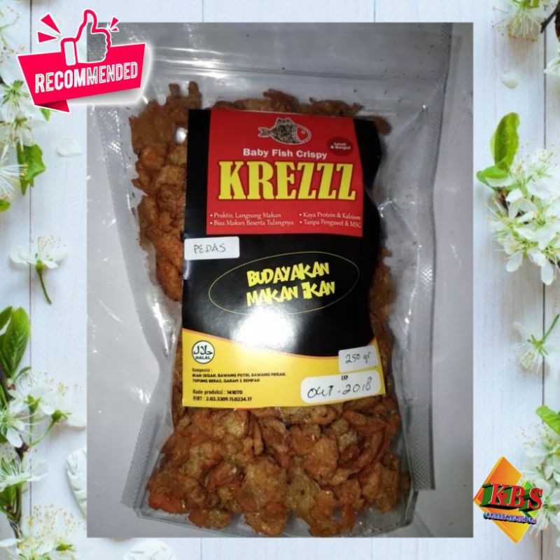 Jual Camilan Baby Fish Crispy 250gr varian rasa | Shopee Indonesia