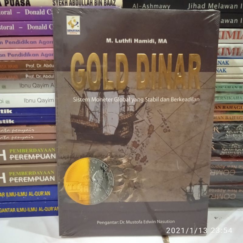 Jual ORIGINAL ANTIK BUKU GOLD DINAR Sistem Moneter Global Yang Stabil ...