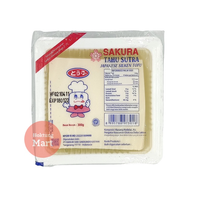 Jual Sakura Tahu Sutra Silken Tofu (300gram) | Shopee Indonesia