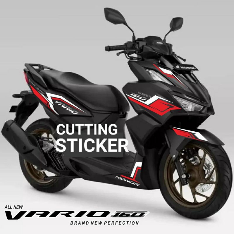 Jual Striping Cutting Sticker Honda Vario Pilihan Warna