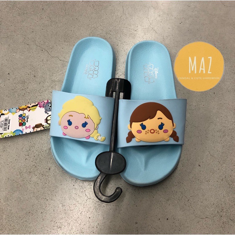Jual Sandal Zandilac Slip On Wanita Cewek Disney Tsumtsum Tsum