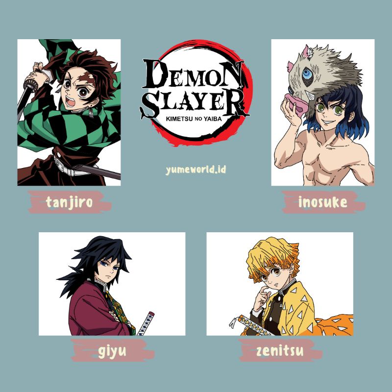 Jual [READY] Kimetsu No Yaiba / Demon Slayer DIY Glass Painting Kit