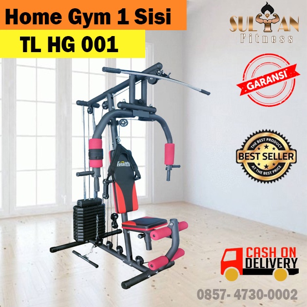 Jual Alat Fitness Home Gym 1 Sisi Tl Hg 001 Total Health Gym Multi