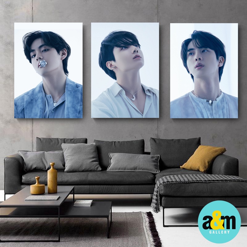 Jual Poster Kayu BTS DOOR VERSION JIMIN V RM J-HOPE SUGA JUNGKOOK JIN ...