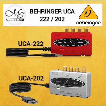 Jual Behringer UCA222 - UCA 222 Soundcard with USB Audio Interface ...