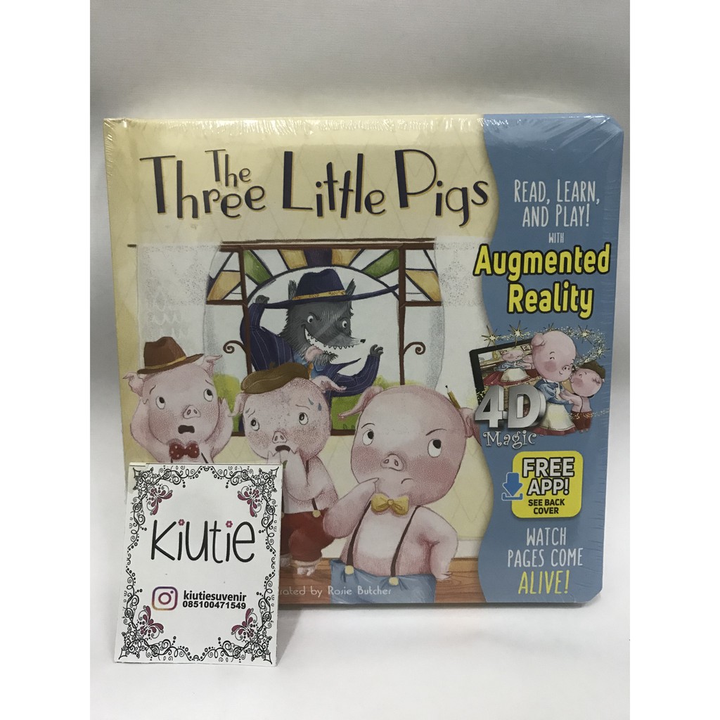 Jual Buku Anak Import AR The Three Little Pigs | Shopee Indonesia
