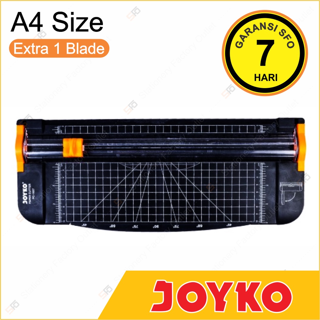 Jual Paper Cutter Joyko A4 Trimmer Alat Pemotong Pc 1637 Sfo