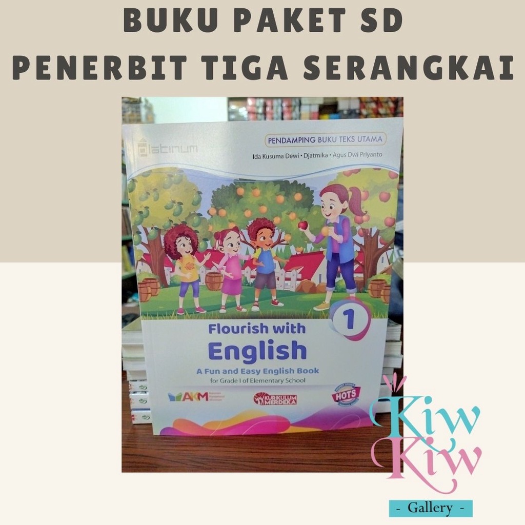 Jual Buku Flourish With English, Bahasa Inggris Kelas 1 SD/MI Kurikulum ...