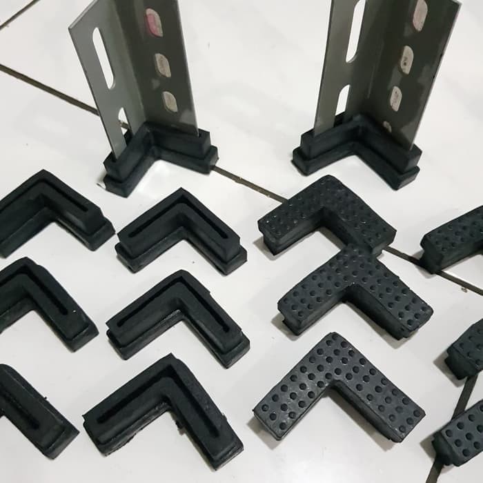 Jual kaki karet untuk rak besi siku 4x4 cm | Shopee Indonesia
