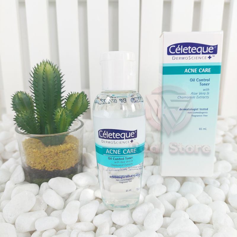 Jual Celeteque Acne Care Oil Control Toner 65 ml Shopee Indonesia