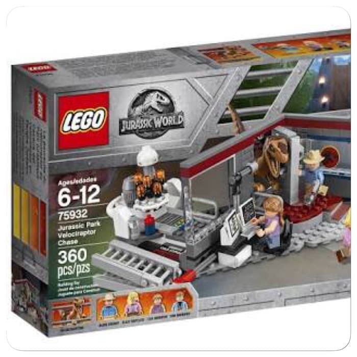 Jual LEGO 75932 JURASSIC WORLD Jurassic Park Velociraptor Chase ...