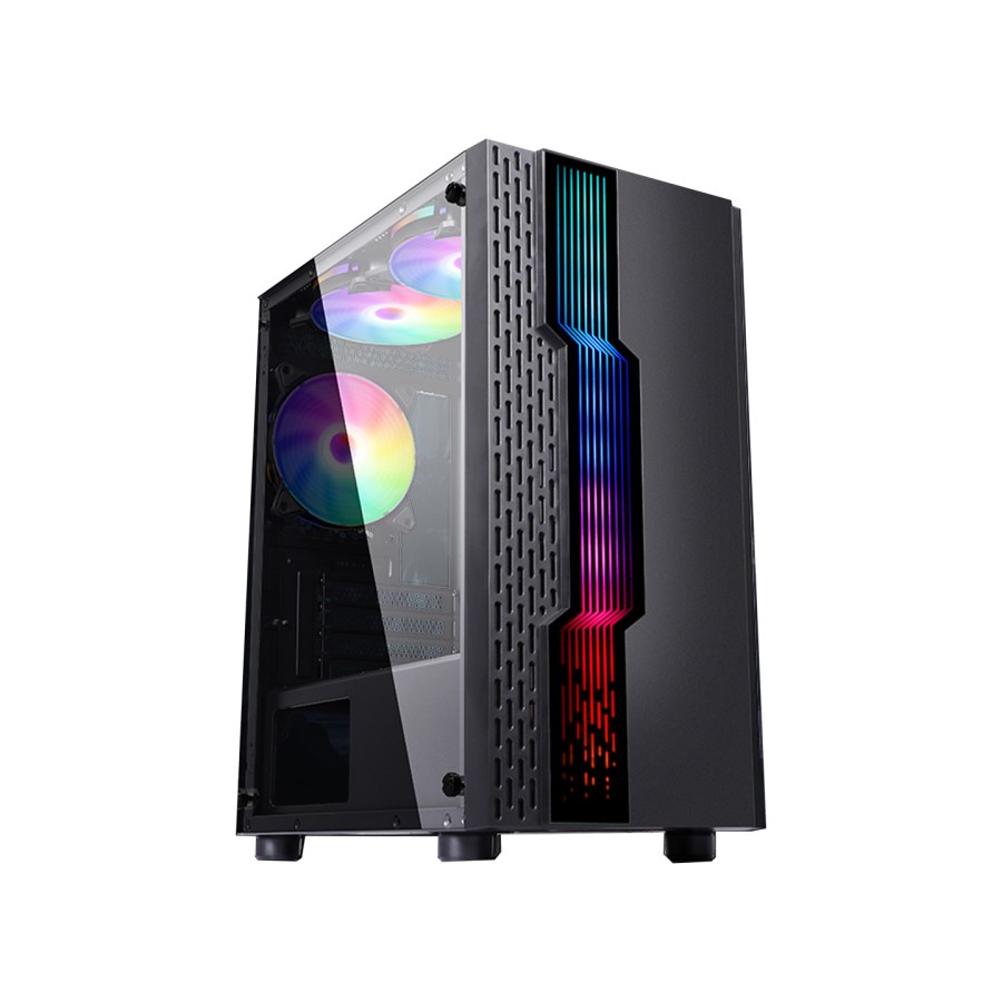 Jual Casing PC Gaming VenomRX SHINRA M-ATX RGB Light Effects | Shopee ...