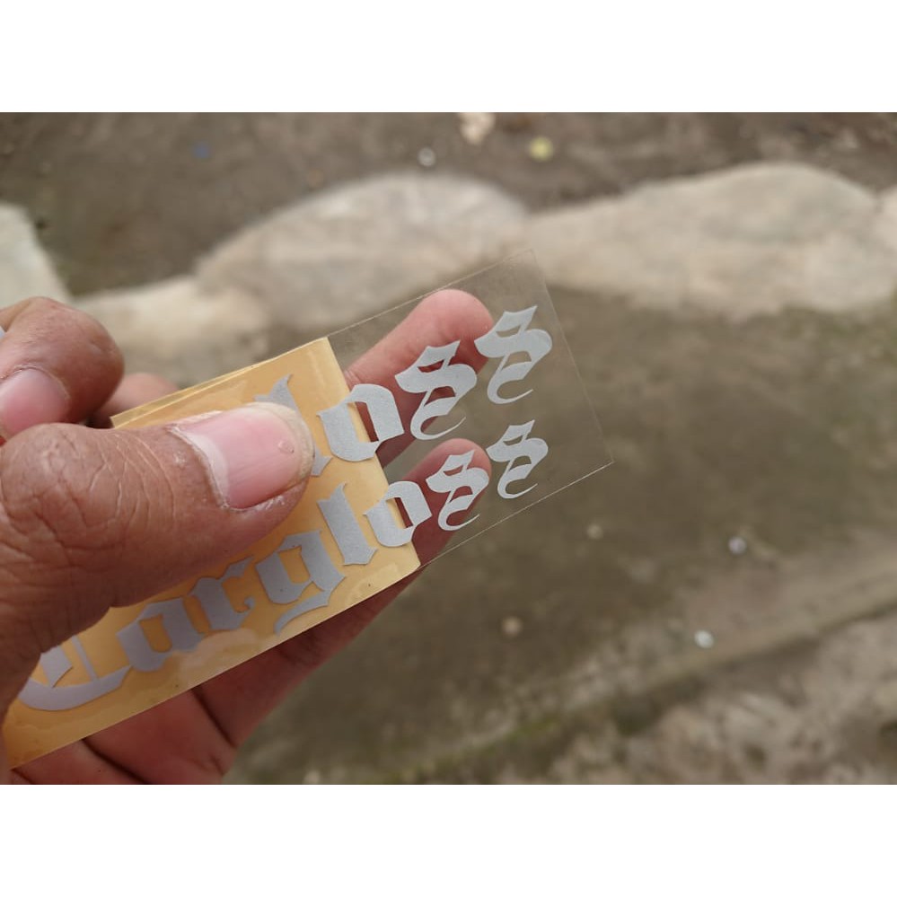 Jual STICKER CARGLOSS SET 2 PCS | Shopee Indonesia