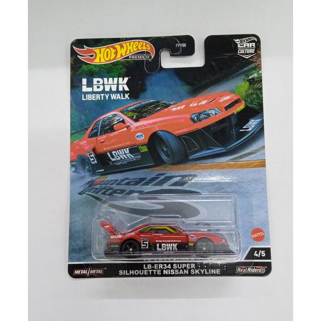 Jual Diecast Hot Wheels Mountain Drifters | LB-ER34 LB ER34 R34 Super ...