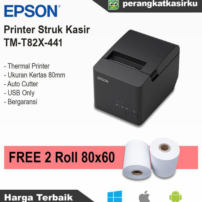 Jual Printer Struk Kasir Epson Tm T82x T82x Thermal Usb Garansi Resmi Shopee Indonesia 1681