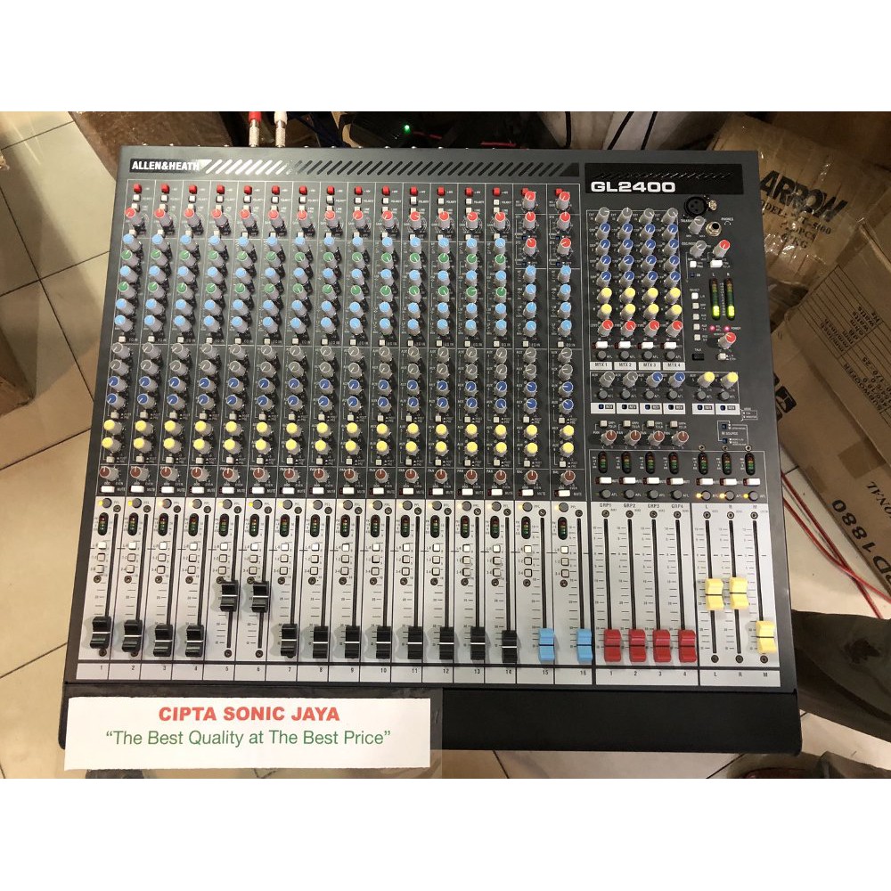 Jual mixer allen heath GL240016 / GL 2400 16 / GL240016 / GL 2400