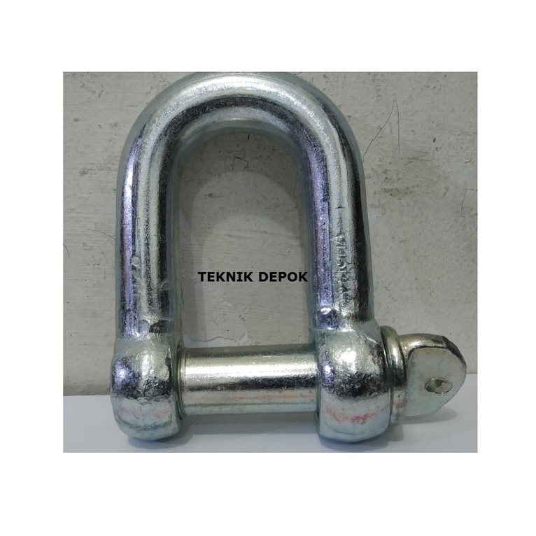 Jual Clamp Shackle 2 inch Klem Segel D 50 mm Sambungan Rantai Sling ...