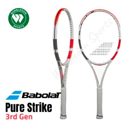 Raket Tenis BABOLAT PURE STRIKE 3rd Gen Raket Babolat Pure Strike Lite Pure Strike Team Pure Strike 100 Pure Strike 16x19 Pure Strike 18x20