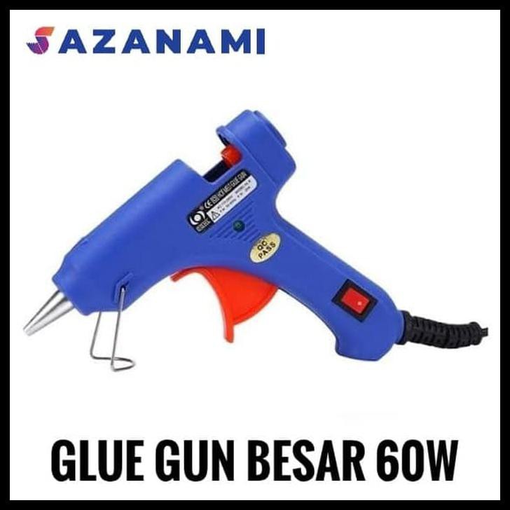 Jual Alat Lem Tembak Besar W Glue Gun Lem Bakar Lilin Cair Refill