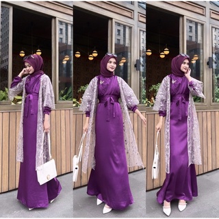 Outer clearance long dress