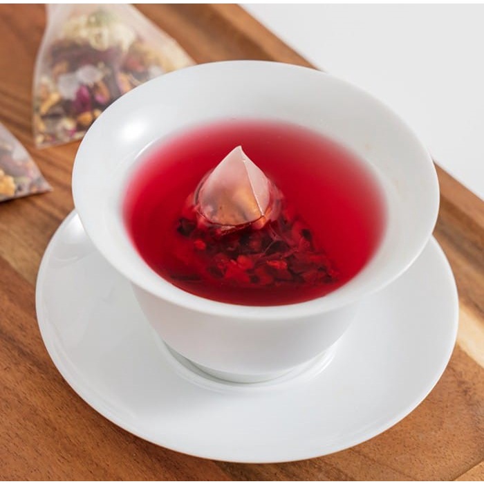 Jual Teh Bunga Ros Rosella/ rosella rose tea/mei gui luo sheng hua cha ...