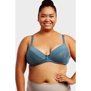 Mamia & Sofra IN-BR4311PLD-40D D Cup Full Coverage Bra - Size 40