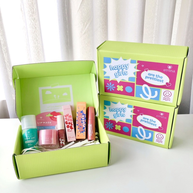 Jual Bisa Cod Emina Happy Girls Are The Prettiest Hampers Set