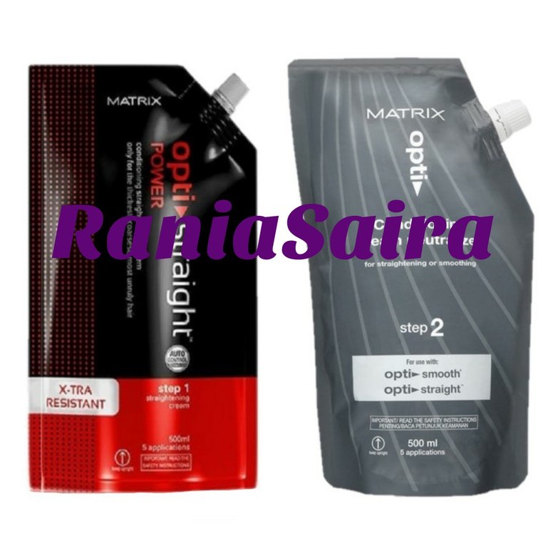 Jual MATRIX Opti straight 500ml X2 STEP OptiStraight Obat Pelurus ...