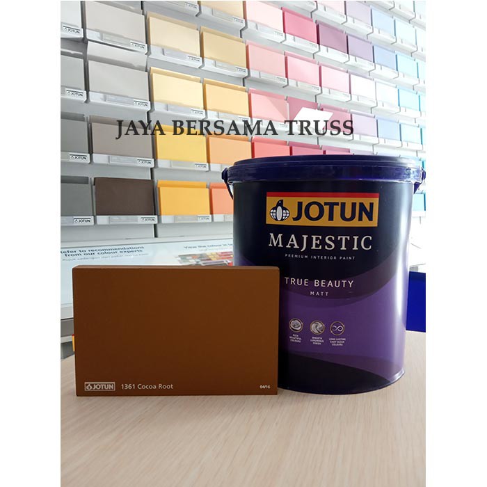 Jual Jotun Majestic True Beauty Matt 25lt Cocoa Rootcat Tembok Interior Shopee Indonesia 9427