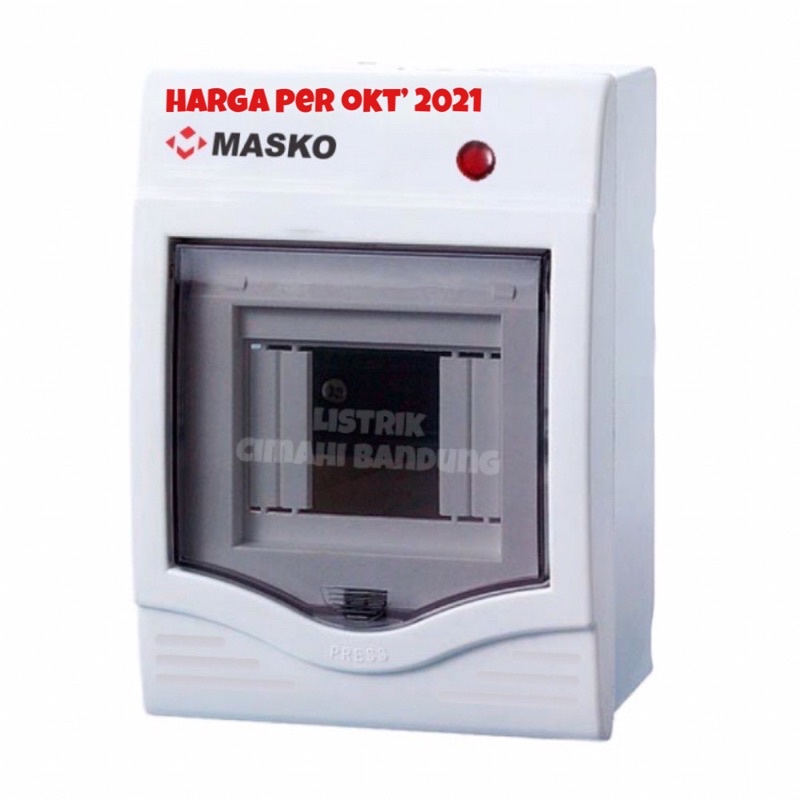 Jual MASKO Type 9104 L 2-4 Group IB/OB - rumah MCB tanam atau tempel ...