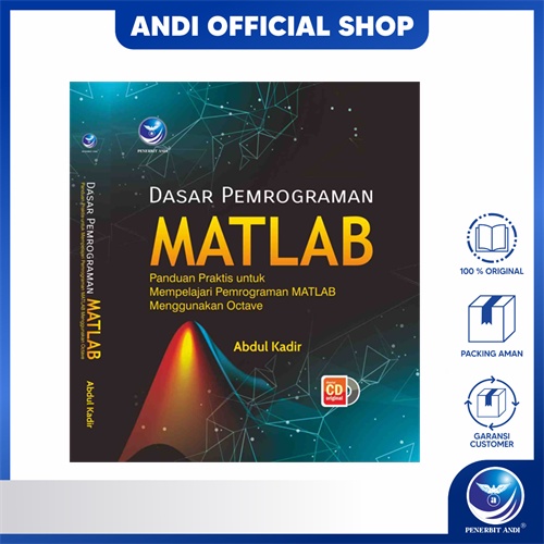 Jual Penerbit Andi - Buku Dasar Pemrograman Matlab, Panduan Praktis ...