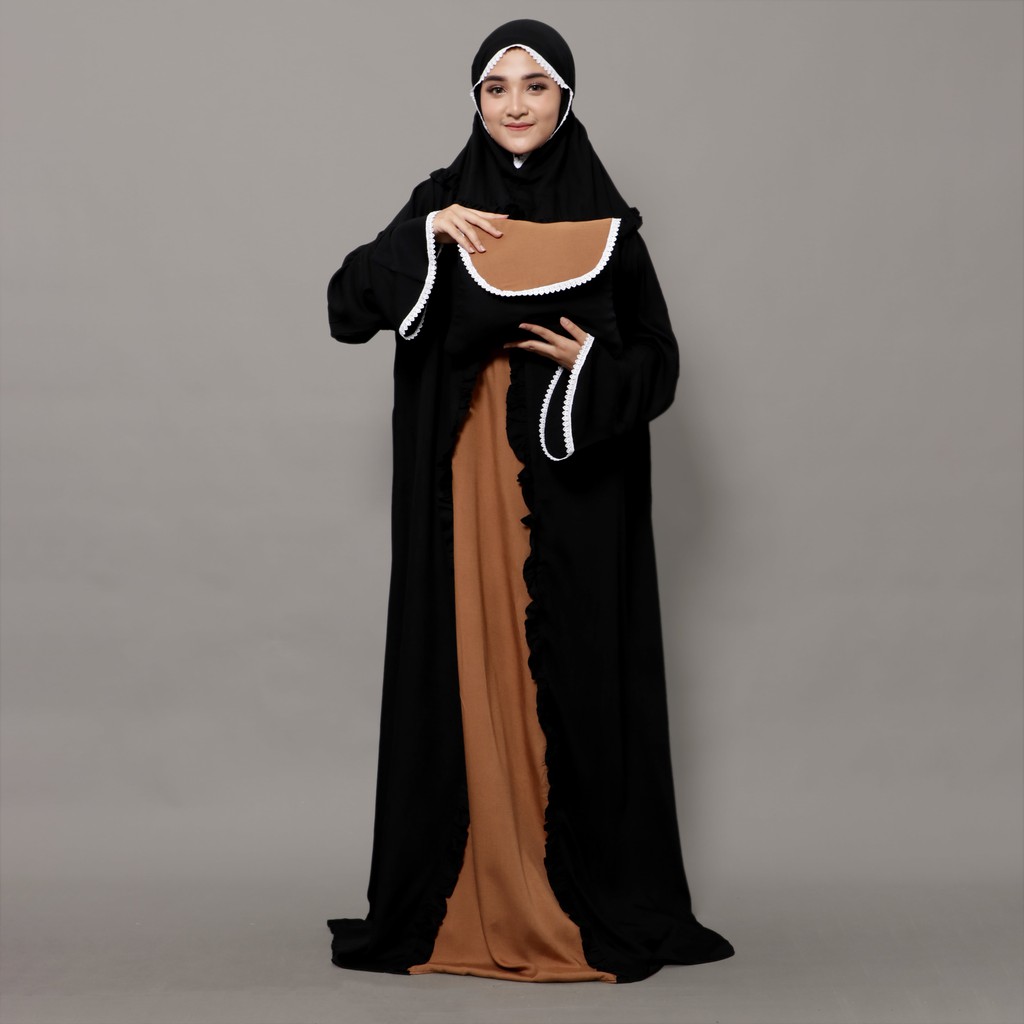 Jual MUKENAH RUKUH TELEKUNG PRAYER SET RUKOH MUKENA DEWASA TERUSAN ...