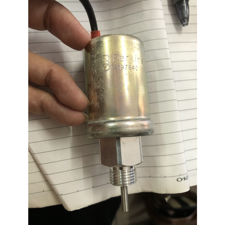 Jual Fuel Shut Off Solenoid T401132 / 4197640 Genuine | Shopee Indonesia