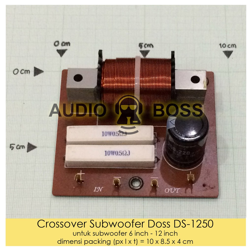 Jual Crossover Subwoofer Doss DS 1250 - Crosover Sub Doss Indoor DS ...
