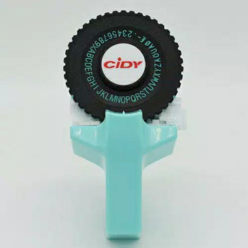 Jual CIDY LABEL MAKER C101 EMBOSS 3D EMBOSSING C-101 | Shopee Indonesia