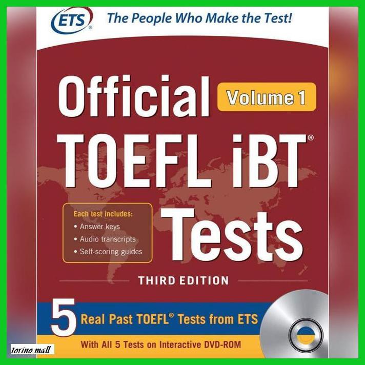 Jual BUKU-PERSIAPAN-UJIAN- BUKU OFFICIAL TOEFL IBT TEST 3RD EDITION ...