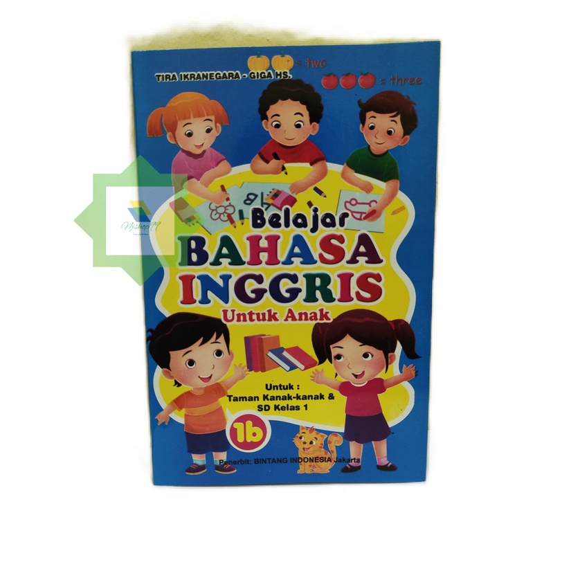 Jual Buku Belajar Bahasa Inggris Jilid 1B Untuk Anak TK Dan SD Kelas 1 ...