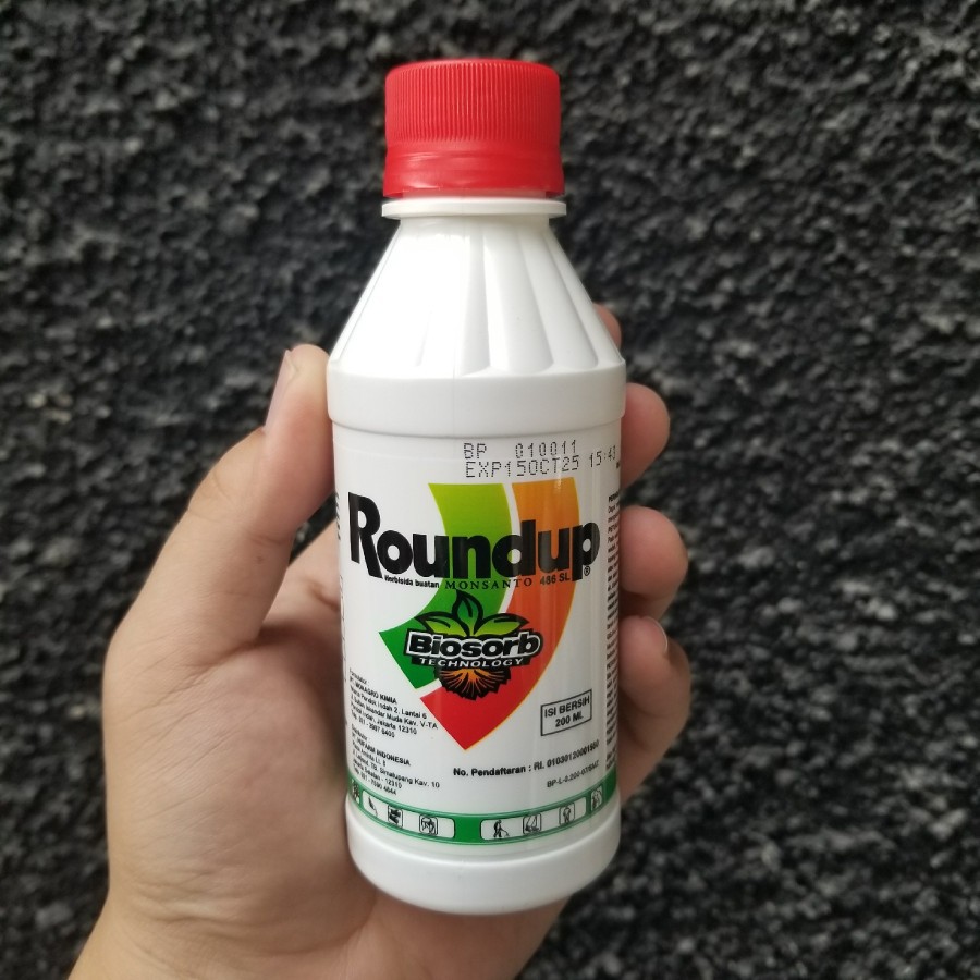 Jual Round Up / Roundup 200ml - Obat Pembasmi Rumput, Alang-alang ...