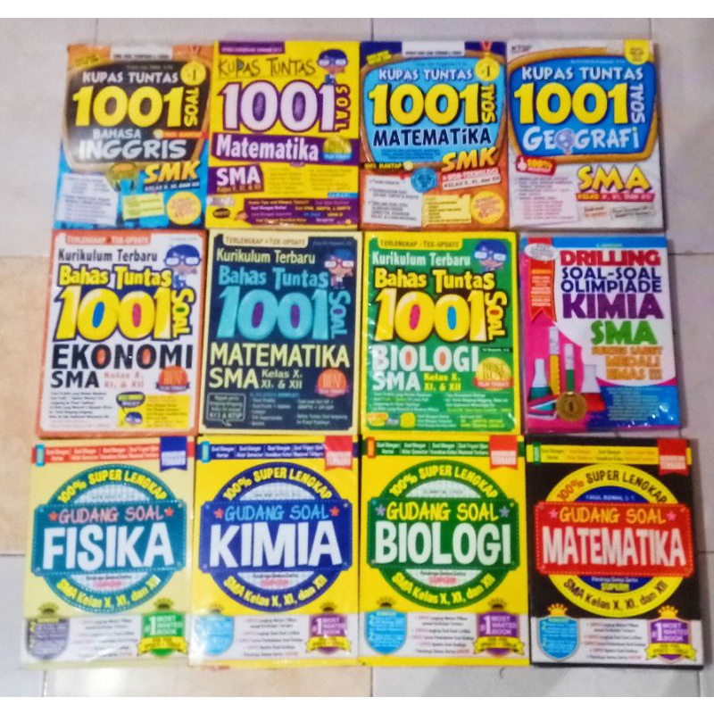 Jual Obral Buku Murah Soal Soal / Olimpiade / Kupas Tuntas / Gudang ...